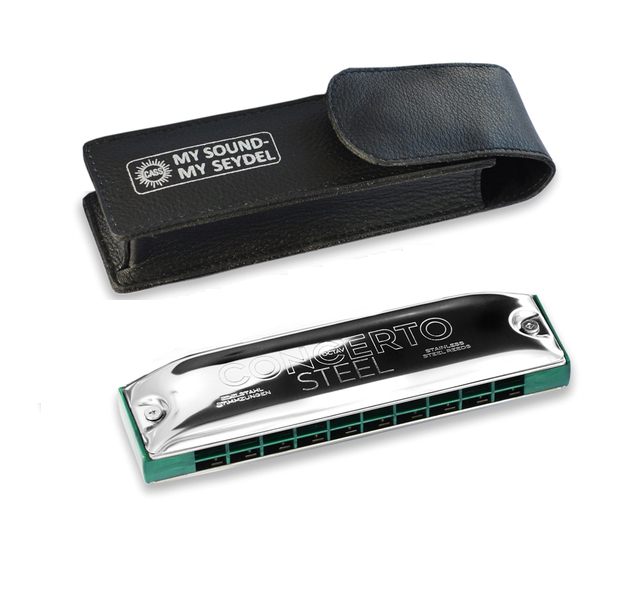 31401C Concerto Steel C Губная гармошка октавная, Seydel Sohne