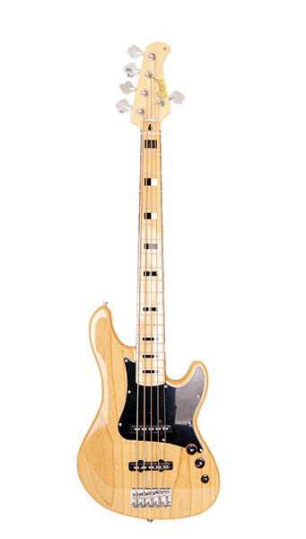 GB55JJ-NAT GB Series Бас-гитара, 5-струнная, цвет натуральный, Cort