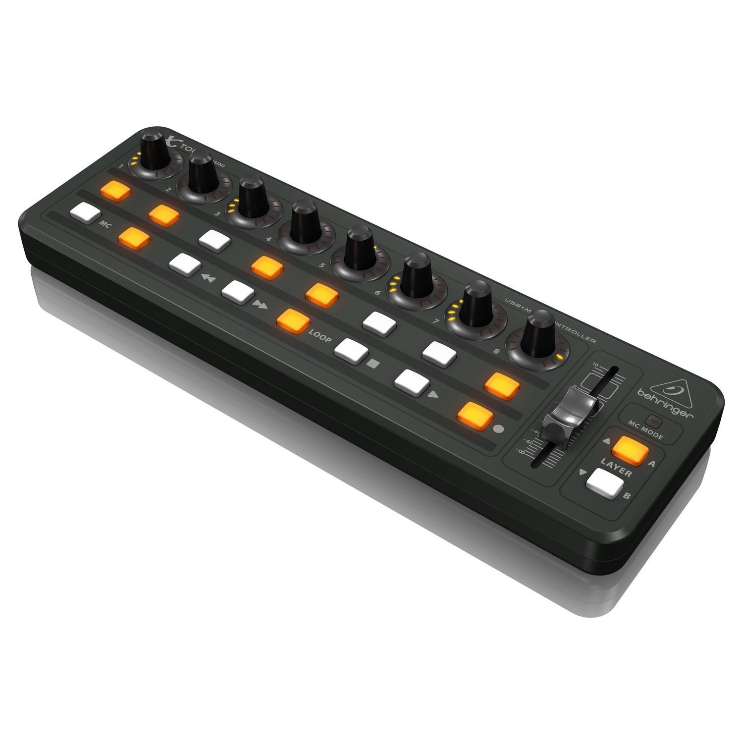 BEHRINGER X-TOUCH MINI - универсальный USB контроллер