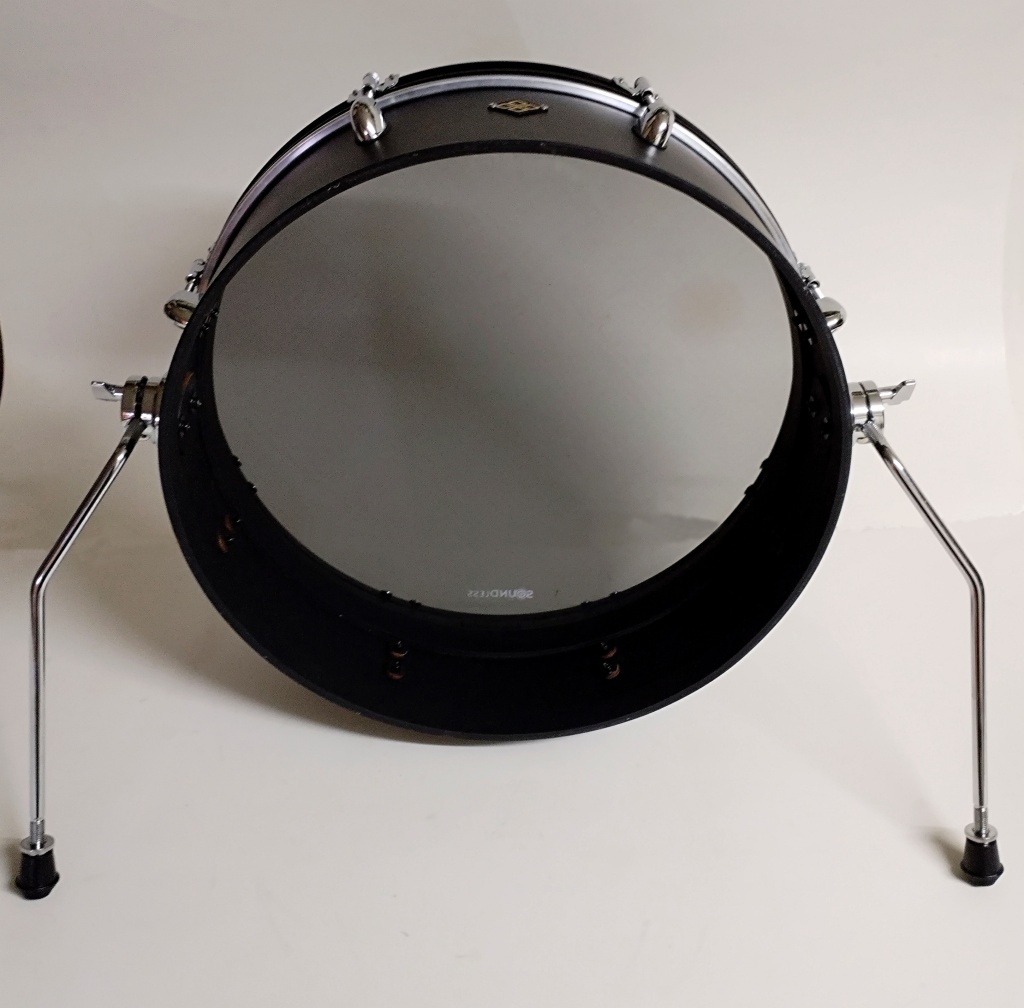 TPBB-BBk-18x5,5 Тренировочный пэд бас-барабана, бесшумный (кевлар) 18"х5,5", Мастерская Бехтеревых