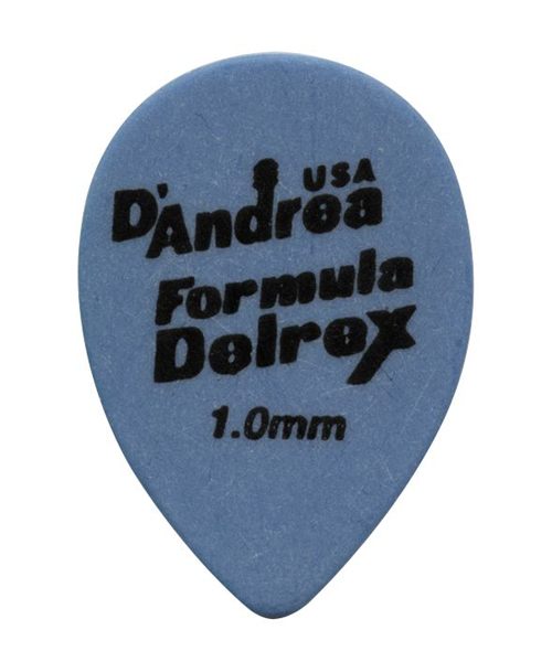 RD358-1.0HV Медиаторы 72шт, маленькая капля, матовая поверхность. D`Andrea