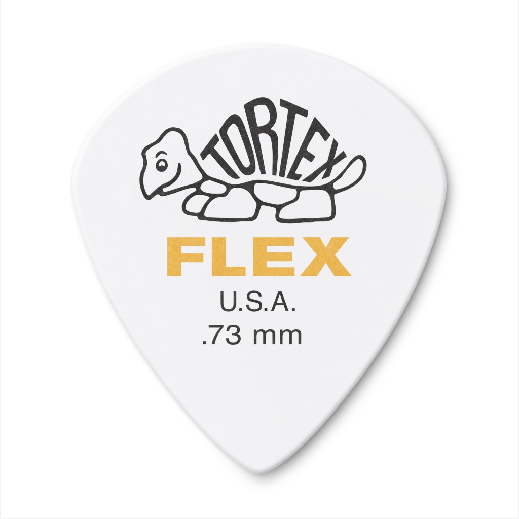 468P.73 Tortex Flex Jazz III Медиаторы, 12шт, толщина 0.73мм, Dunlop