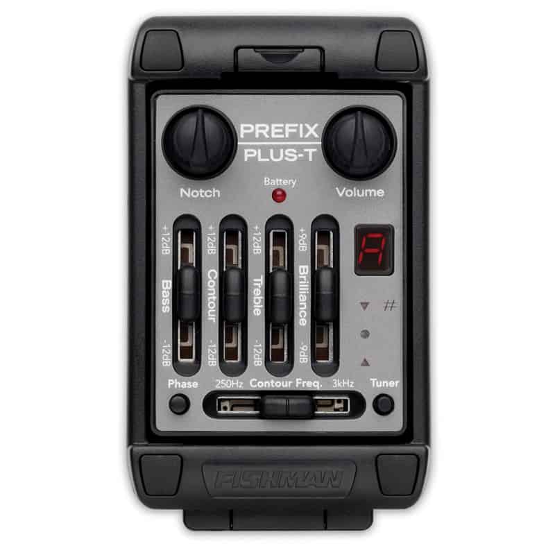 PRO-MAN-PT4 Prefix Plus-T Гитарный пьезозвукосниматель в комплекте с предусилителем, Fishman