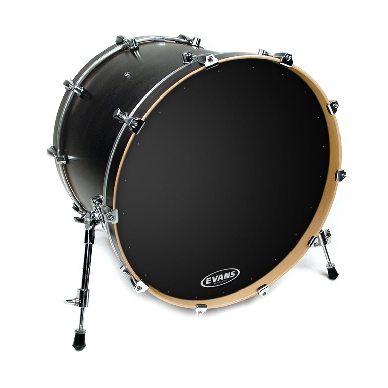BD18RA EQ1 Пластик для бас-барабана 18", резонансный черный, Evans