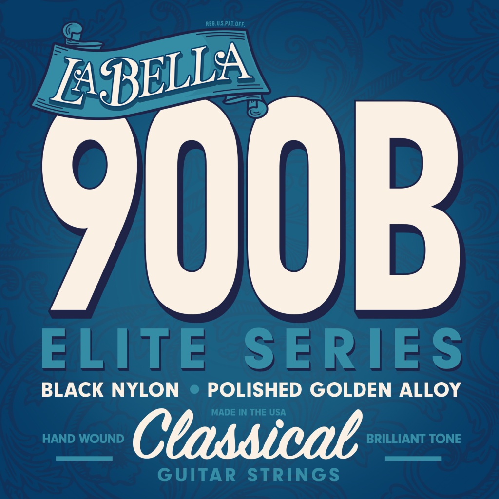 900B Elite Комплект струн для классической гитары, бронза 80/20, La Bella