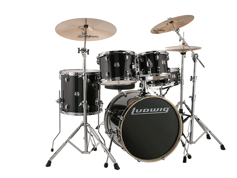 LCEE20016EXP Element Evolution Барабанная установка, черная, Ludwig