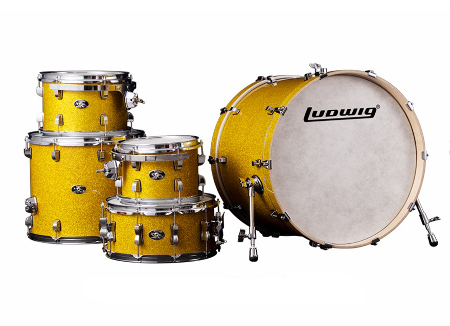 LCEM52205 Evolution Maple PRO Барабанная установка, золото (3 коробки), Ludwig
