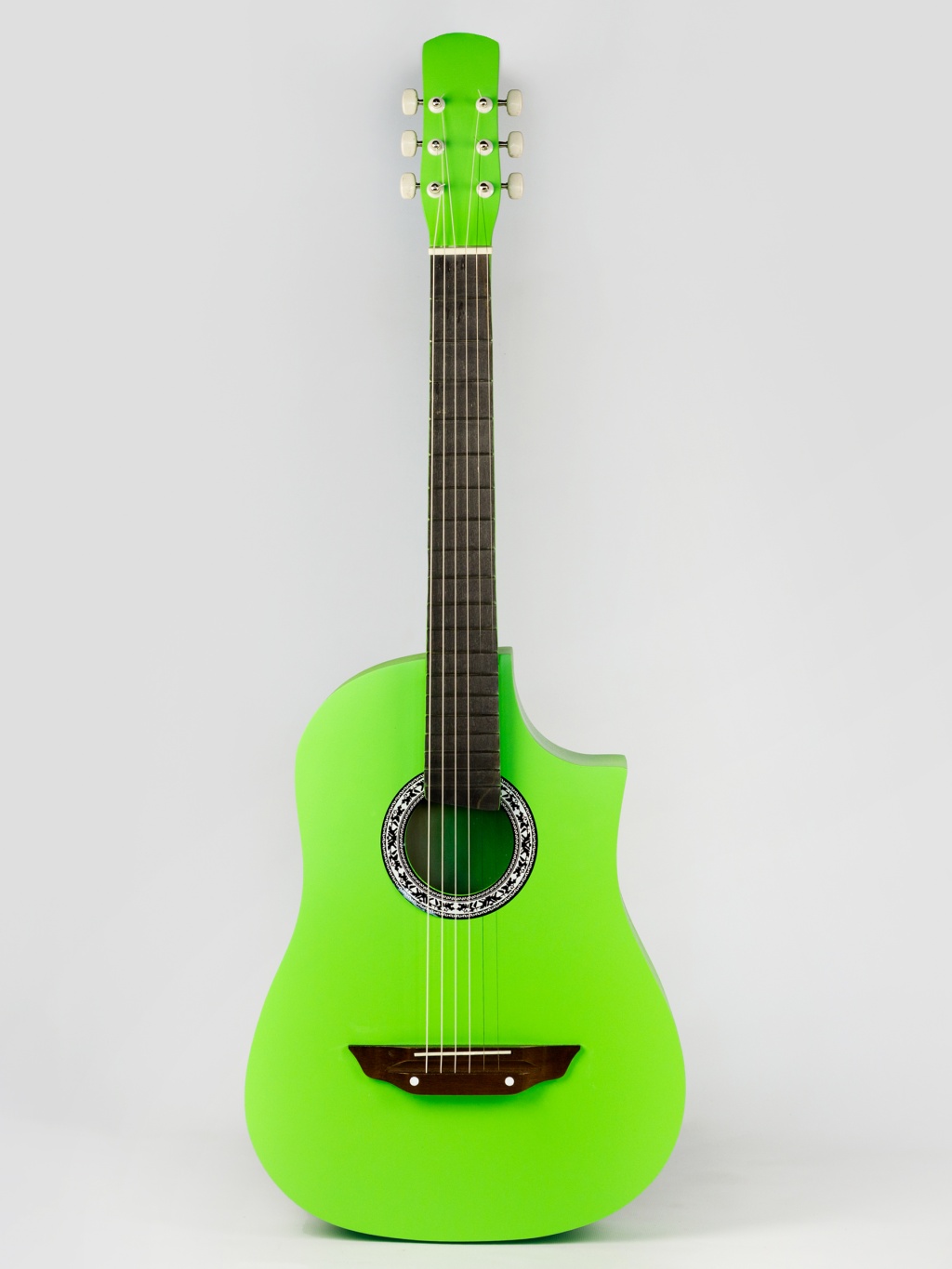 ACD-39A-513-LG Акустическая гитара, с вырезом, салатовая, АККОРД