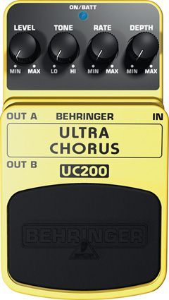 BEHRINGER UC200 - педаль эффектов стерео хоруса