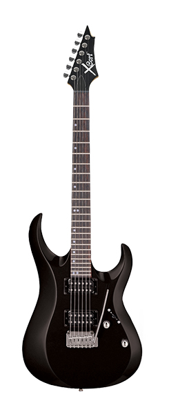 X-2-BK X Series Электрогитара, черная, Cort