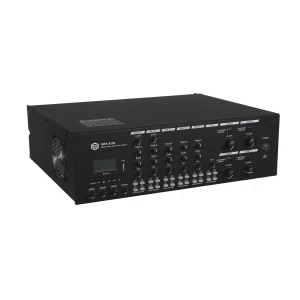 SHOW MPA-4250 - четырехзонная трансляционная система, 4х250Вт, 70/100 В, 4Ома, MP3/Bluetooth