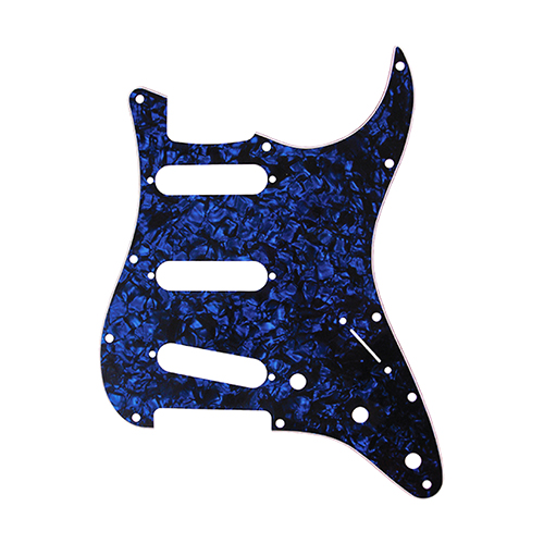DPP-ST-BLP Защитная накладка электрогитары  Stratocaster, SSS, синяя, D'Andrea