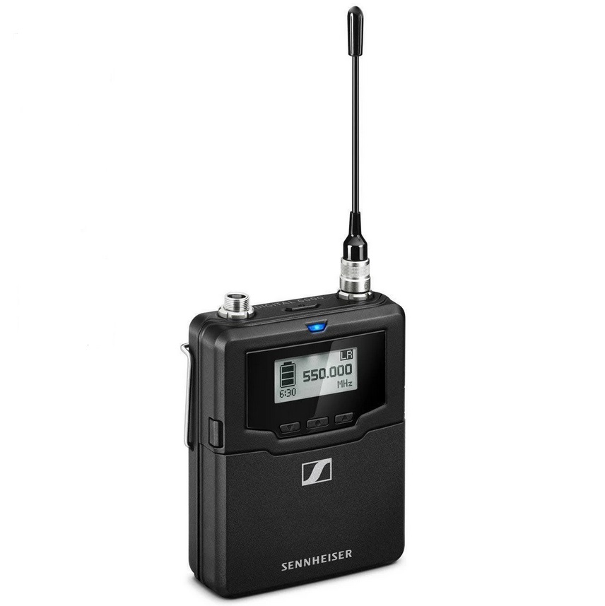 506318 SK 6000 BK A1-A4 Передатчик поясной, 470-558 МГц, Sennheiser