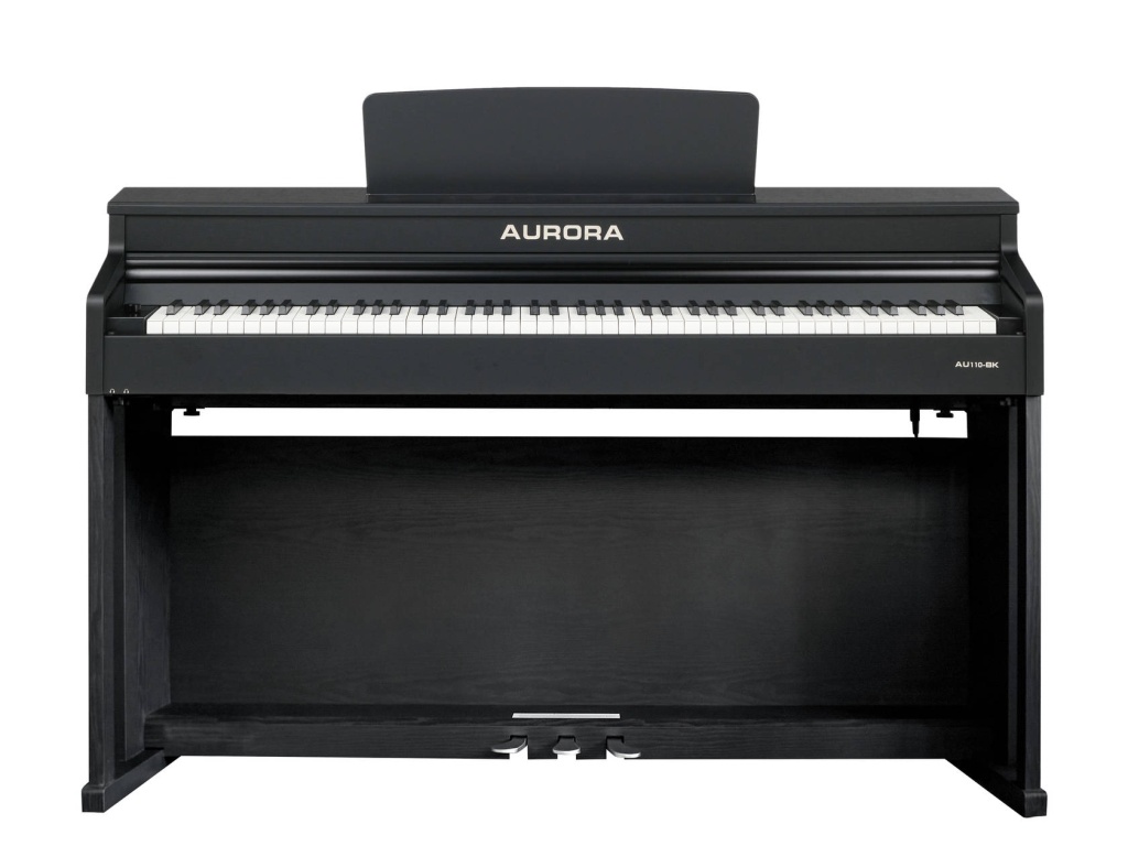 AU110-BK Цифровое пианино, черное, Aurora