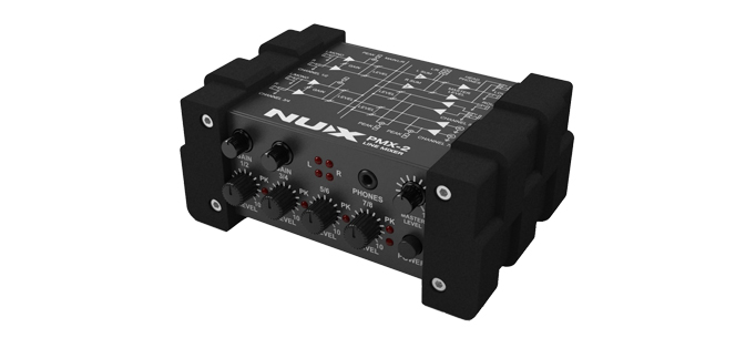 PMX-2 Multi-Channel Mini Mixer Многоканальный мини-микшер, Nux Cherub