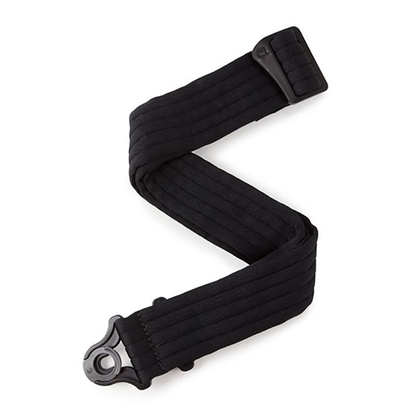 50BAL01 Auto Lock Ремень для гитары, с блокировкой, черный, полосы, Planet Waves