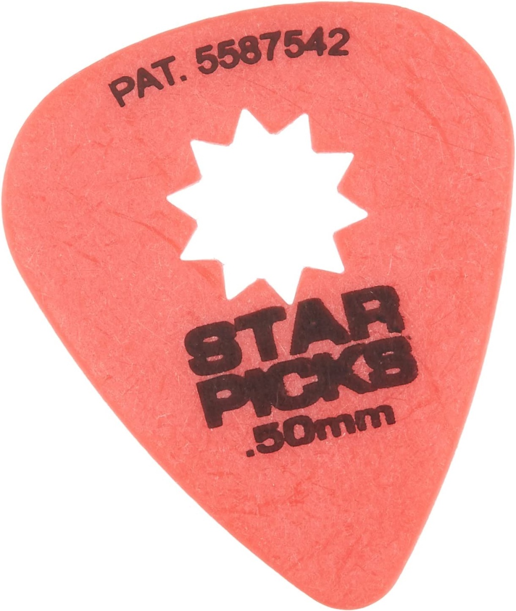 30021 Star Pick Медиаторы 12шт, толщина 0.50мм, Everly