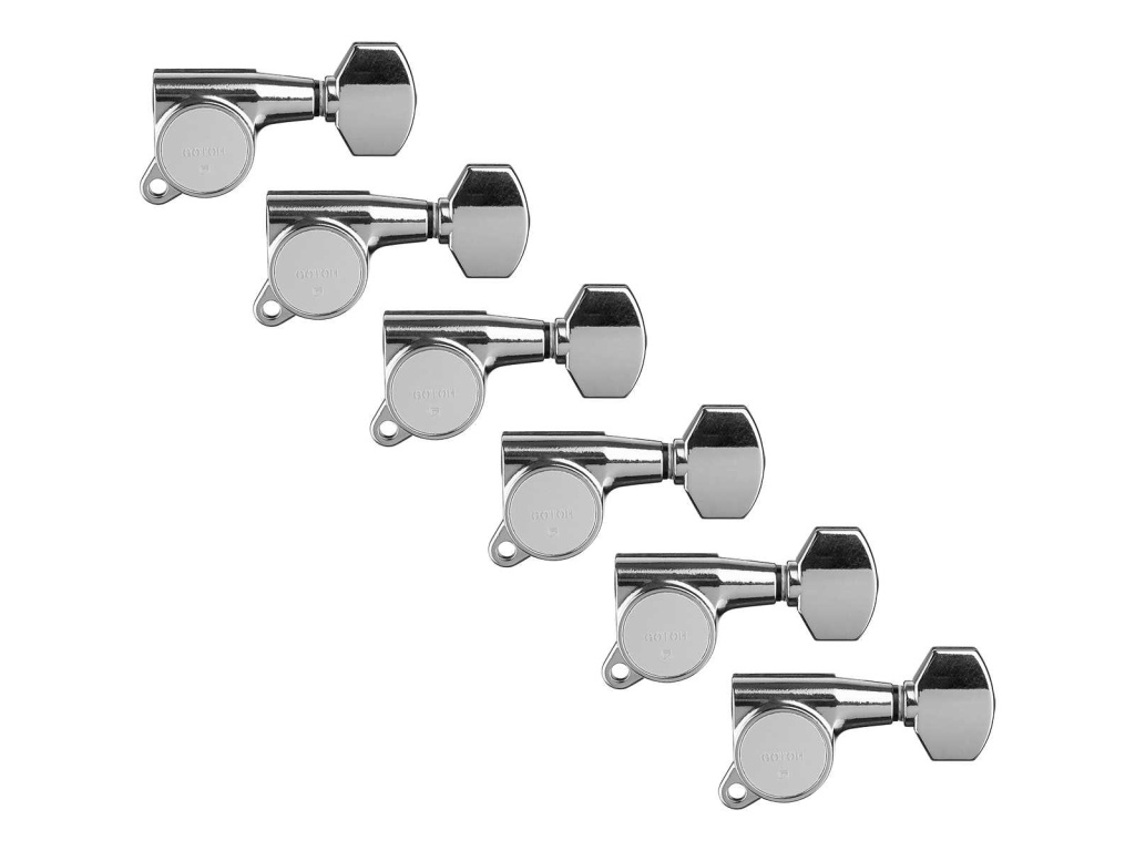 SG381-07-C-L6 Колки для гитары 6л, хром, Gotoh