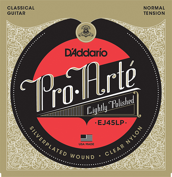 EJ45LP Pro-Arte Composite Комплект струн для классической гитары, нормальное натяжение, D'Addario