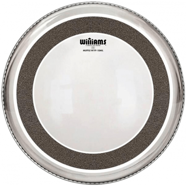 W1FF5-10MIL-20 Muffle Series Пластик для бас-барабана 20", прозрачный, Williams