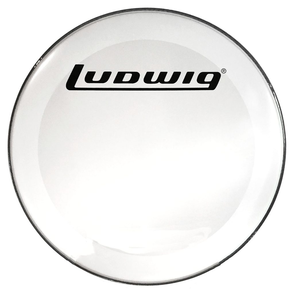 LW1222P3SWB Powerstroke 3 Пластик для бас-барабана 22", резонансный, белый, Ludwig