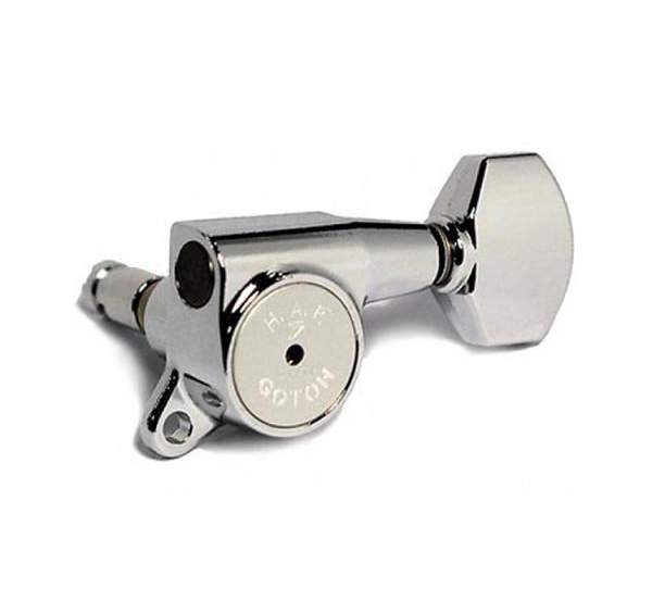 SG381-HAPM-07-C-L6 Колки для гитары 6л, локовые, хром, Gotoh