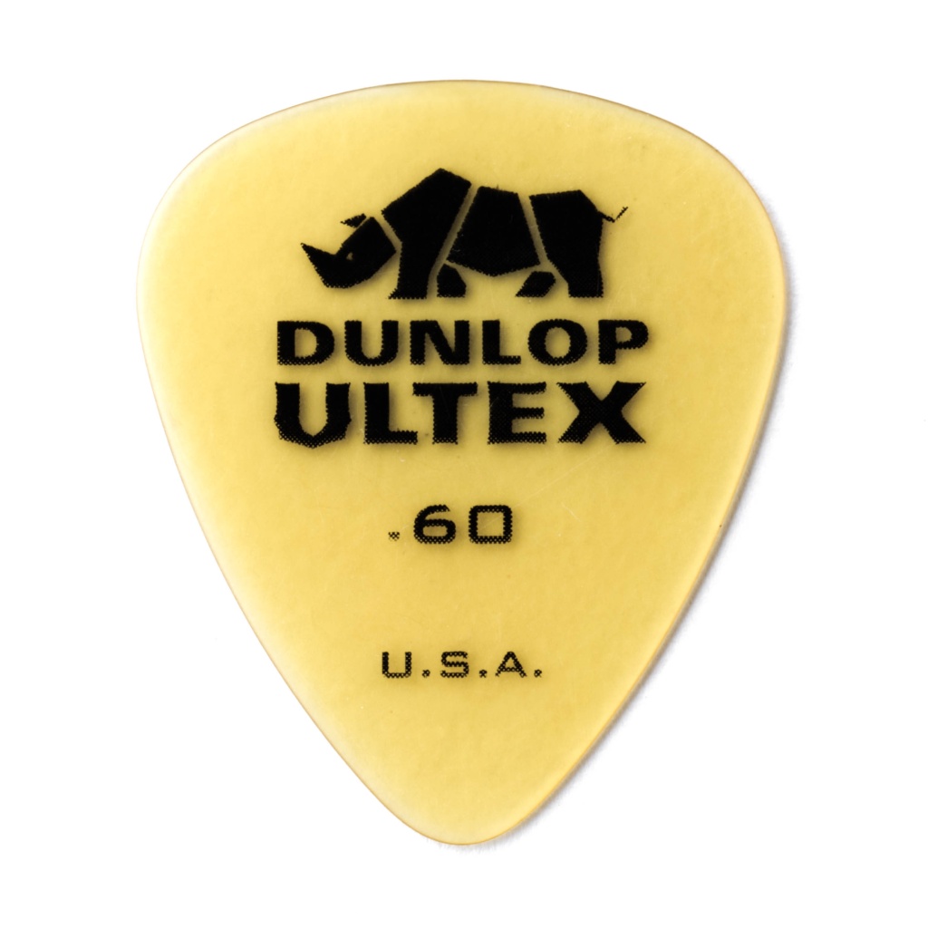 421P.60 Ultex Standard Медиаторы 6шт, толщина 0,60мм, Dunlop