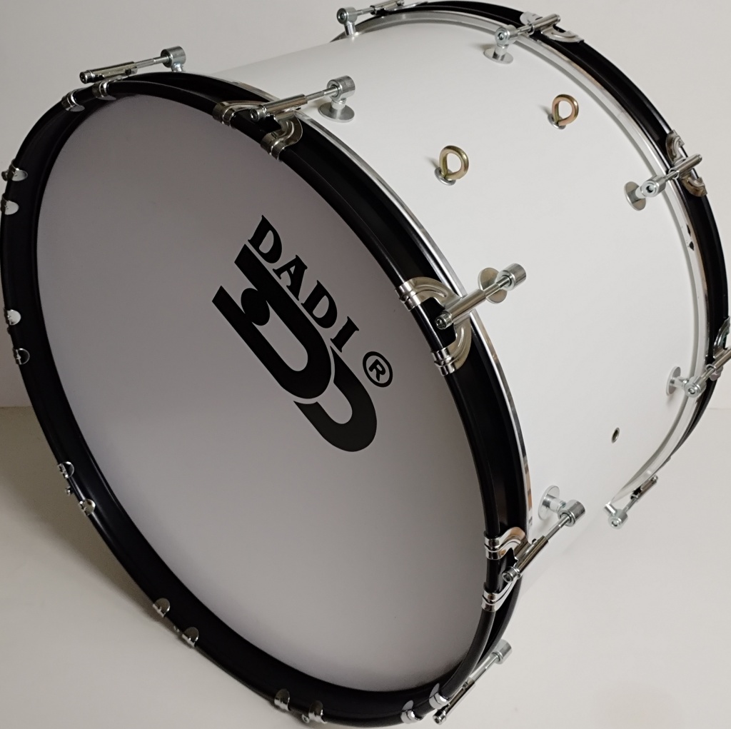 MBB-2412WH Барабан маршевый 24 х 12", белый, Мастерская Бехтеревых