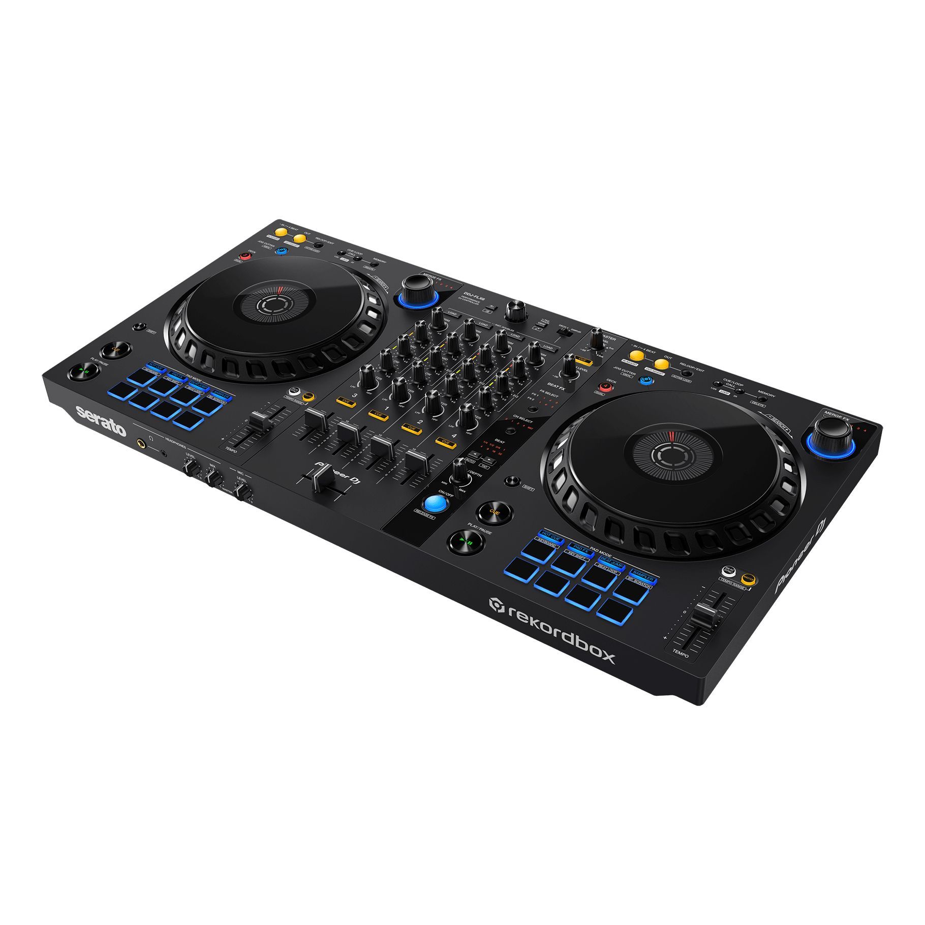 PIONEER DDJ-FLX6 - 4-канальный диджейcкий контроллер для rekordbox и Serato DJ Pro