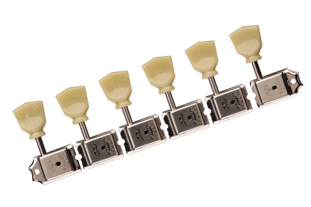 SD91-HAPM-SL-N-L6 Колки для гитары 6л, локовые, никель, Gotoh