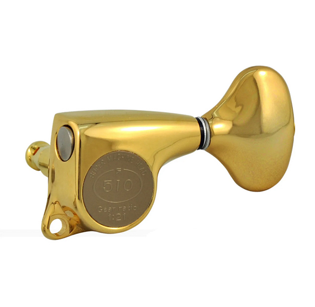 SGL510Z-L5-GG-L3+R3 Колки для гитары 3+3, золото, Gotoh