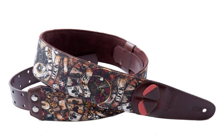 8401070280002 Mojo Lady Luck Unique Ремень для гитары, RightOn Straps