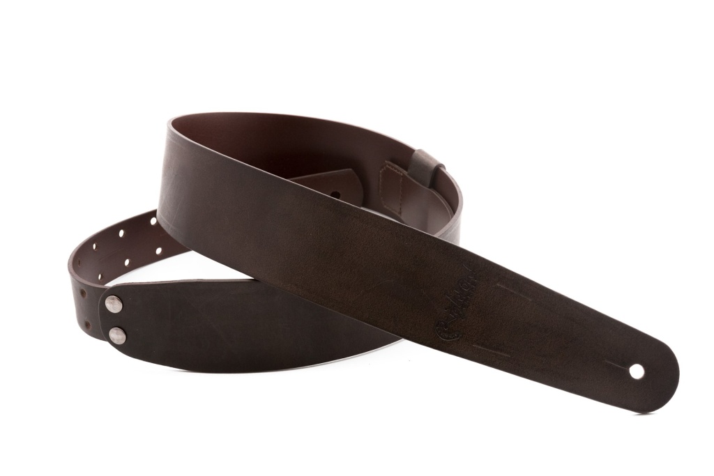 8401060300352 Masterkey Brown Ремень для гитары, кожаный, коричневый, RightOn Straps