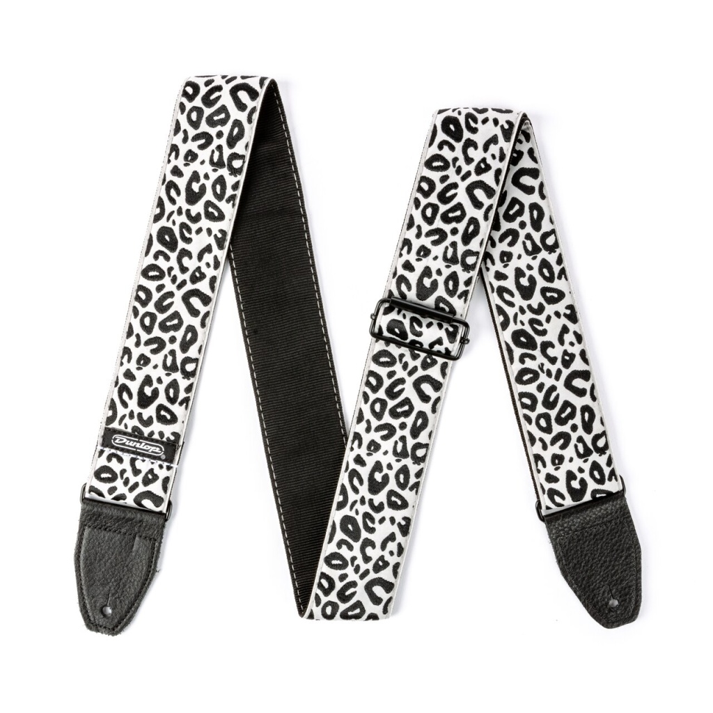 D67-19 Jacquard Ice Cat Ремень для гитары, Dunlop