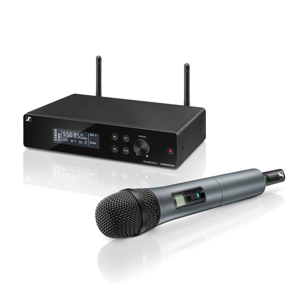 507144 XSW 2-835-B - вокальная радиосистема с динам. микроф. E835 (614-634 MHz), Sennheiser