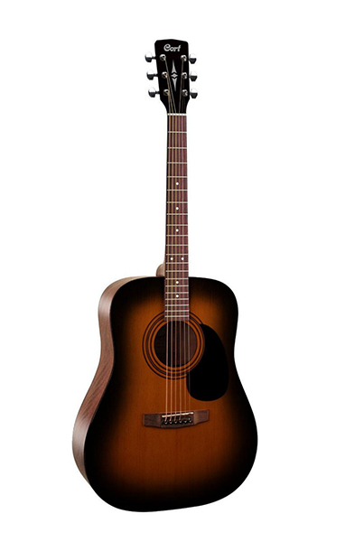AD810-SSB-BAG Standard Series Акустическая гитара, санберст, с чехлом, Cort