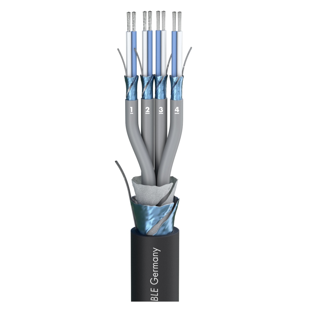 100-0101-04 SC-Mistral MCF04 Кабель мультикорный, 100м, Sommer Cable