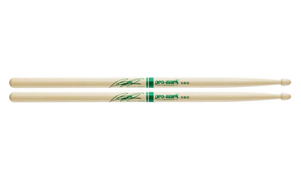 TX5BGW 5BG Benny Greb Барабанные палочки, орех гикори, деревянный наконечник, ProMark