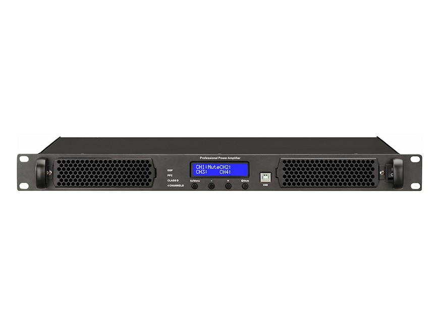 XAD-0.6K4DSP Усилитель мощности, 600Вт х4, DSP, Biema