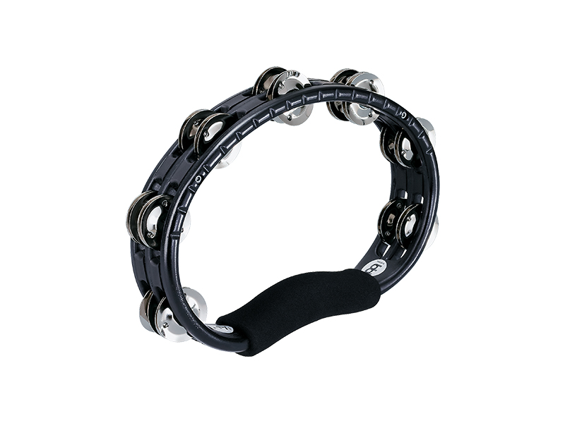 TMT1BK Traditional Тамбурин, 2 ряда бубенцов, черный, Meinl