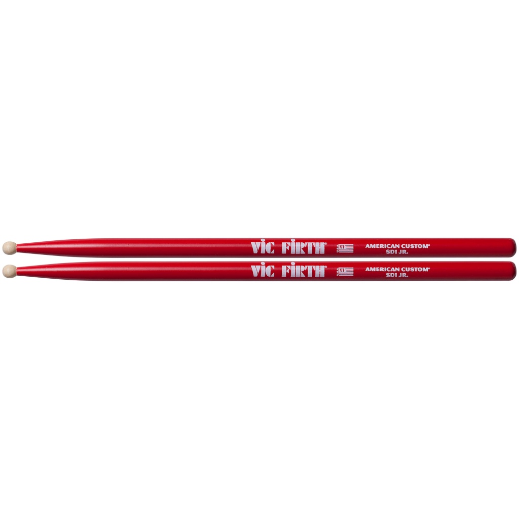 VIC-SD1JR American Custom SD1 Jr. Барабанные палочки, деревянный наконечник, Vic Firth