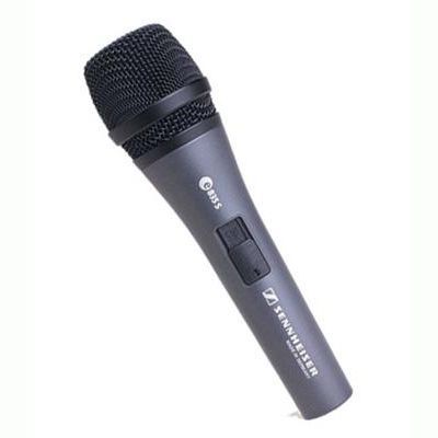 SENNHEISER E 835 S - динамический вокальный микрофон с выключателем , кардиоида 40 - 16000 Гц, 350 О