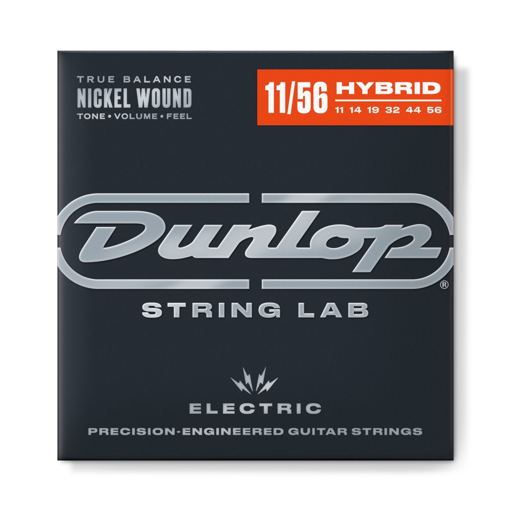 DEN1156 Performance+ Комплект струн для электрогитары, никелированные, Med/Ex Heavy, 11-56, Dunlop