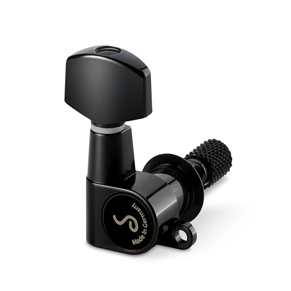 10040423.01.55 M6 Mini Toplocking Комплект одиночной колковой механики, 3л+3п, мал, ч.хром, Schaller