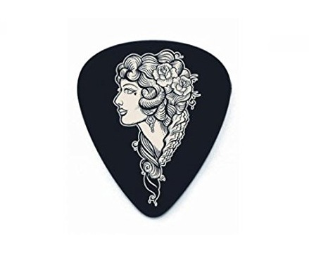 L17R.60 Lucky 13 Voodoo Queen Медиаторы 36 шт., толщина 0,60мм, Dunlop