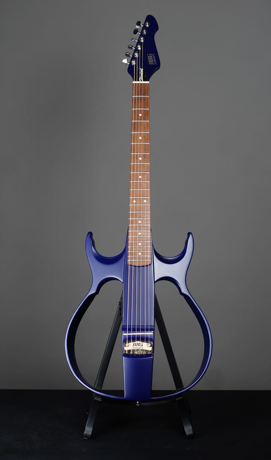 SG3DN23 SG3 Сайлент-гитара, темно-синяя, MIG Guitars