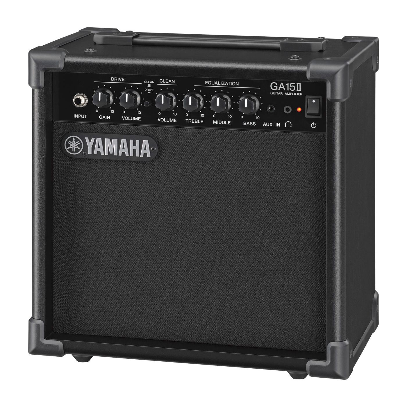 YAMAHA GA15 - гитарный комбо, 15 Вт, 1x6,5”, 3-пол. экв., вход AUX, выход для наушников