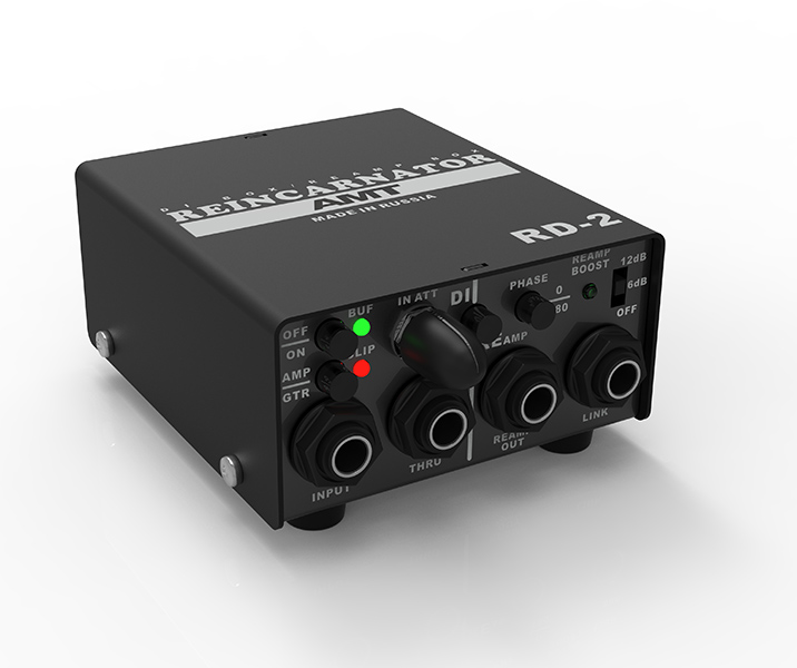 RD-2 Reincarnator Пассивный / активный DI-box и ReAmp-box, AMT Electronics