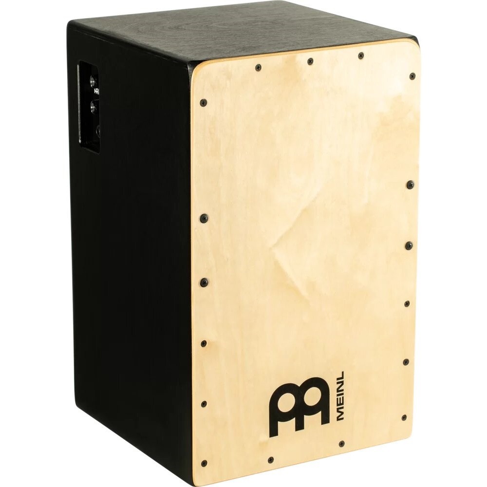PSC100B Pickup Snarecraft Series Кахон 19 3/4" со звукоснимателем, черный/натуральный, Meinl