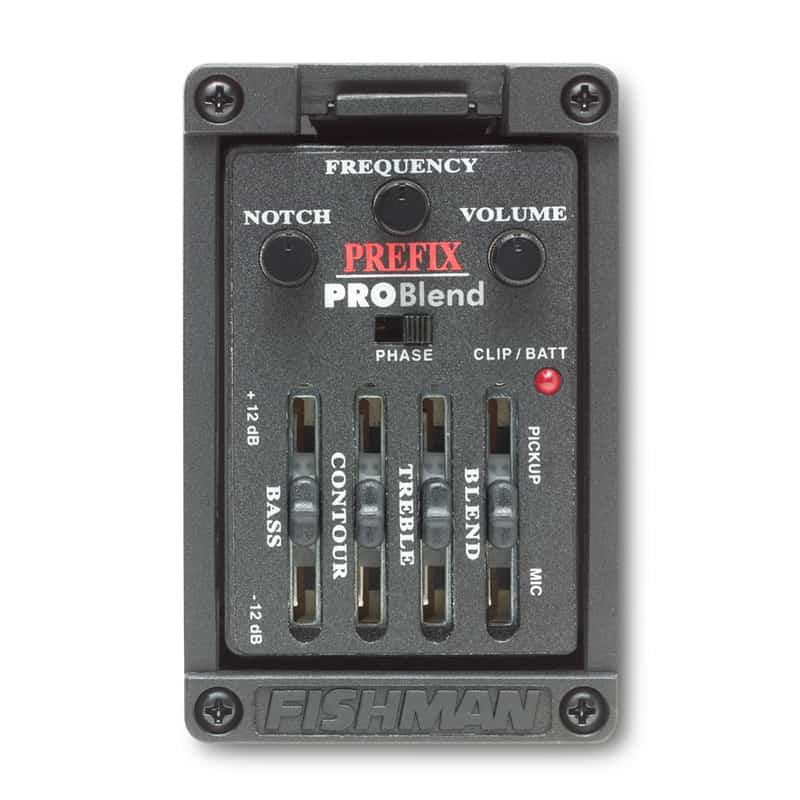 PRO-MAN-P51 Prefix Pro Blend Гитарный пьезозвукосниматель в комплекте с предусилителем, Fishman